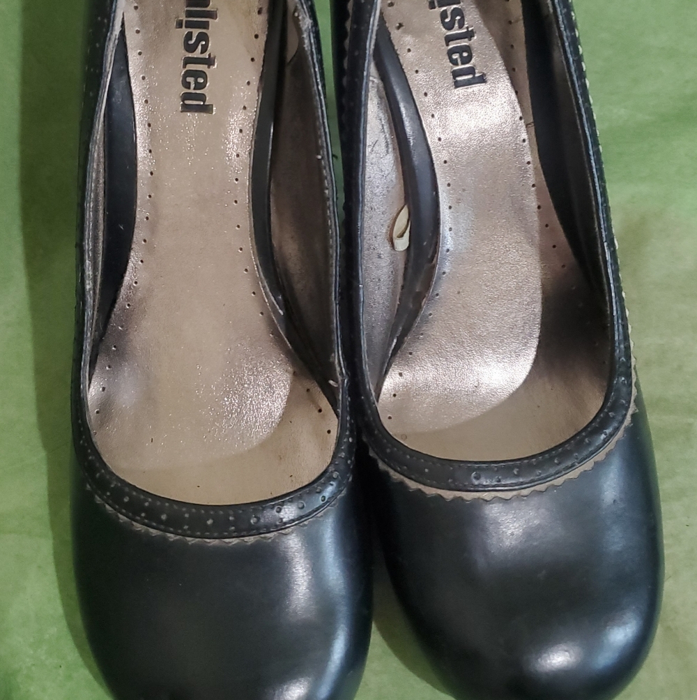Black Unlisted Mary Jane Heels